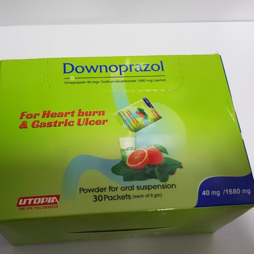 DOWNOPRAZOL 20 MG / 1680 MG 30 SACHETS