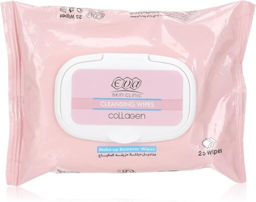 EVA SKIN CLINIC COLLAGEN FACIAL WIPES (1+1 OFFER)