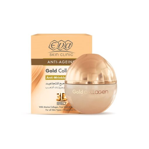 Eva Skin Clinic Anti-Wrinkle Cream - Gold Collagen, 50ml