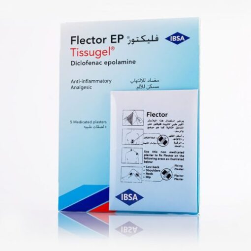 FLECTOR – EP 1.3% TISSUGEL 5 PATCHES