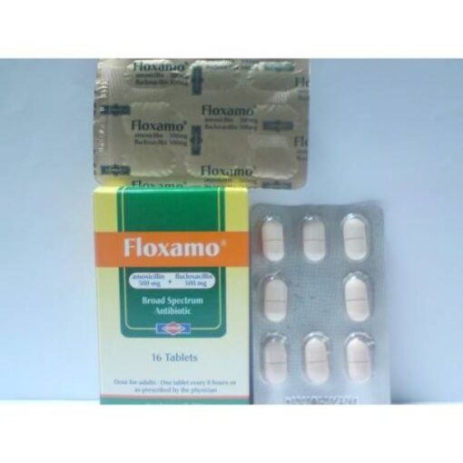 FLOXAMO 1 GM (500+500 MG) 16 TAB