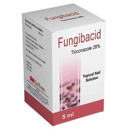 FUNGIBACID 28% NAIL SOLUTION 5 ML