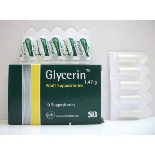 GLYCERIN ADULT (GSK) 10 SUPP