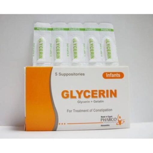 GLYCERIN INF (PHARCO) 5 SUPP