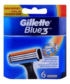 Gillette Blue3 Razor with 6 Cartridges