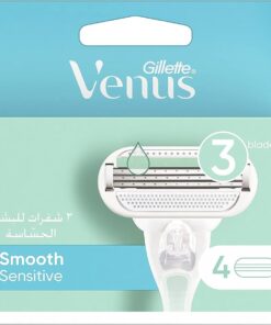 Gillette Venus Sensitive Smooth Razor 4 Piece
