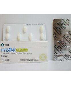 HYZAAR 50 / 12.5 MG 14 TAB