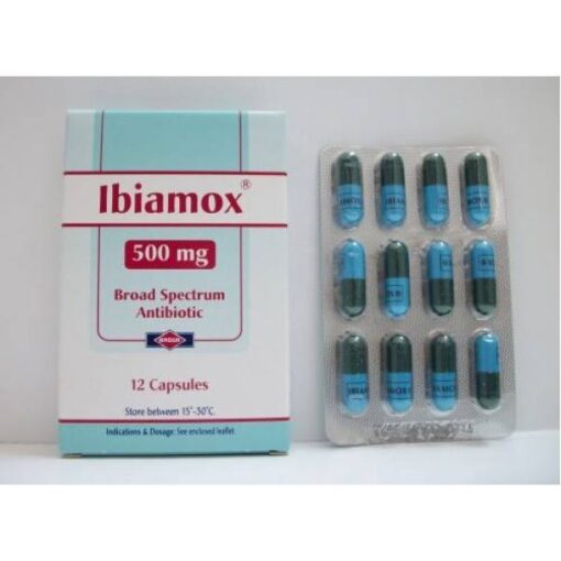 IBIAMOX 500 MG 12 CAP