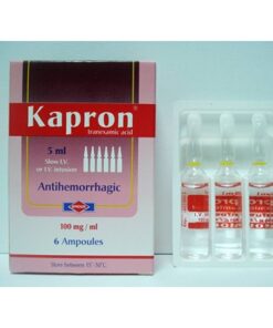KAPRON (CYKLOKAPRON) 100 MG / ML 6 AMP 5 ML