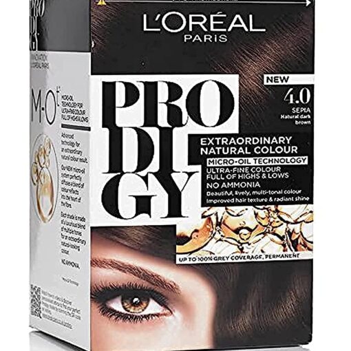 L'Oréal Paris 4 Ammonia-free Prodigy Dye (Brown)