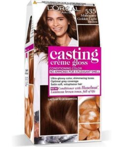 L'Oreal Paris Casting Crème Gloss 535 Mahagony Golden Light Brown