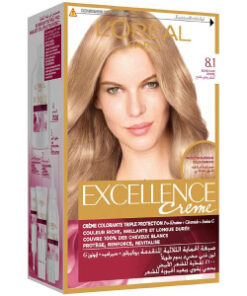 L'Oreal Paris Excellence Creme 8.1 Ash Light Blonde Haircolor