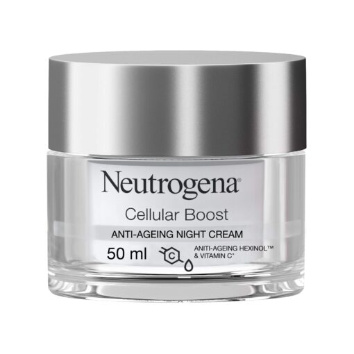 Neutrogena Face Cream, Cellular Boost, Anti-Ageing Night Cream, 50ml
