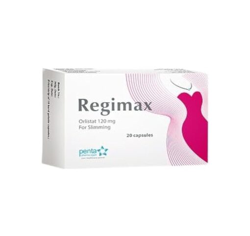 REGIMAX 120 MG ( ORLISTAT ) 30 CAPSULES