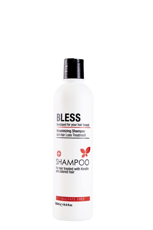 Bless shampoo with with shea butter sulfate-free