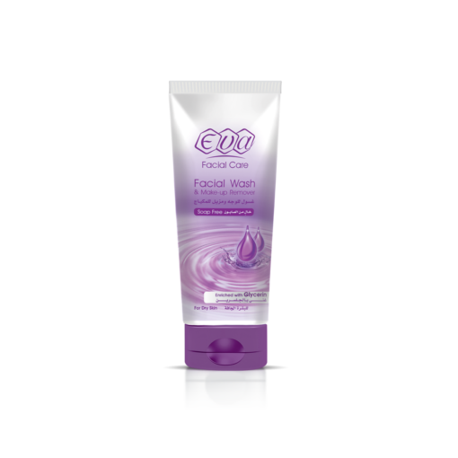 Eva Facial Wash And Make-Up Remover Enriched With Glycerin For Dry Skin 150ml