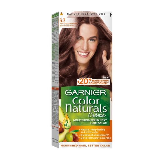 Garnier Color Naturals 6.7 Pure Chocolate Brown Haircolor