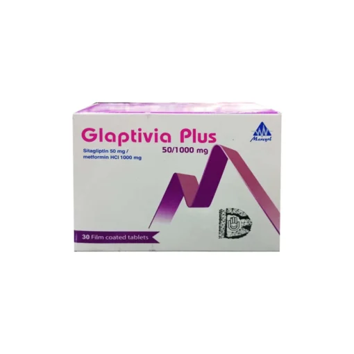 Glaptivia Plus 50/1000Mg 30 Film Coated Tablets