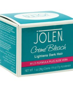 Jolen Crème Bleach Lightens Dark Hair - 28gm