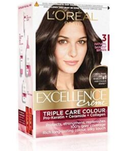 L’Oreal Paris | Excellence Crème Hair Color | 3 Dark Chestnut Brown