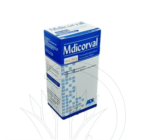MDICORVAL 200 / 6 MCG / DOSE INHALER 120 DOSES