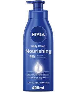NIVEA Body Lotion Extra Dry Skin, Nourishing Almond Oil & Vitamin E, 250ml