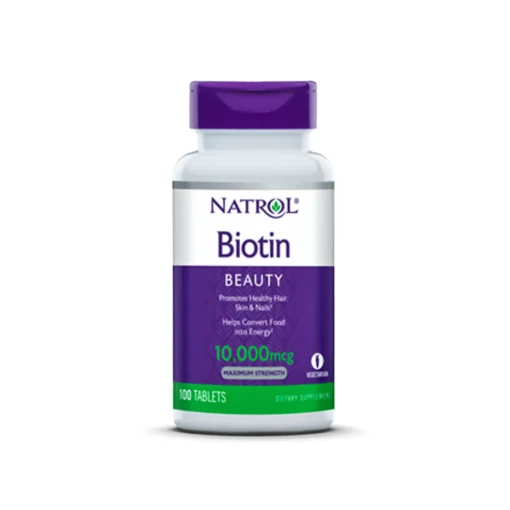 Natrol, Biotin, 10,000 Mcg, 100 Tablets