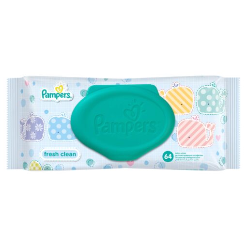 Pampers Baby Wipes Baby Dry 64 pcs