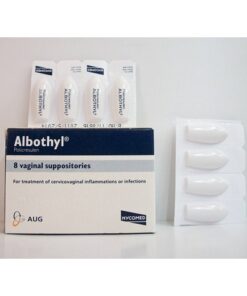 ALBOTHYL 90 MG 8 VAG SUPP