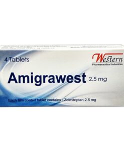 AMIGRAWEST 2.5 MG 4 TAB