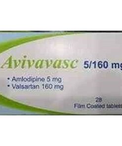 AVIVAVASC 5 MG / 160 MG 28 TAB