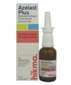 AZELAST PLUS 125 / 50 MCG NASAL SPRAY 25 ML