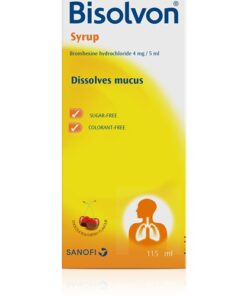 BISOLVON ELIXIR 4 MG / 5 ML SYRUP 115 ML