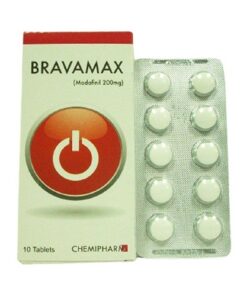 Bravamax 200 Mg 10 tablet 1 Strip