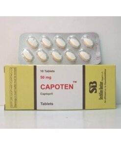 CAPOTEN 50 MG 10 TAB