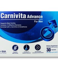CARNIVITA ADVANCE FOR MEN SUPPORTS MALE FERTILITY 30 SACHETS