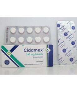 CIDAMEX 250 MG 20 TAB