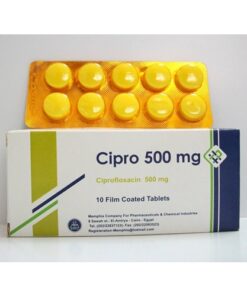 CIPRO 500 MG 10 TAB