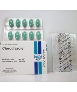 CIPRODIAZOLE 20 TAB