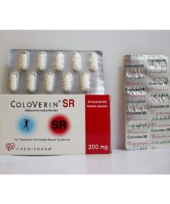 COLOVERIN SR 200 MG 30 CAP