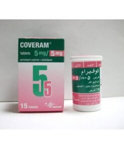 COVERAM 5 MG / 5 MG 15 TAB