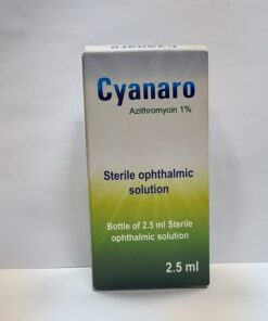 CYANARO 1% EYE DROPS 2.5 ML