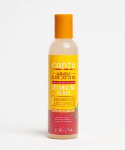 Cantu Jamaican Black Castrol Oil Detangling Primer with Cocoa Butter