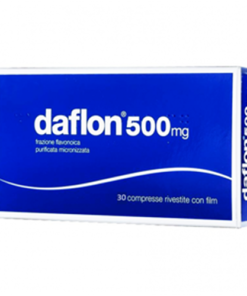 DAFLON 500 MG ( DIOSMIN 90% + HESPERIDIN 10% ) 30 FILM-COATED TABLETS