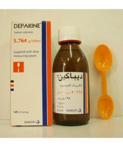 DEPAKINE 57.64 MG / ML SYRUP 125 ML
