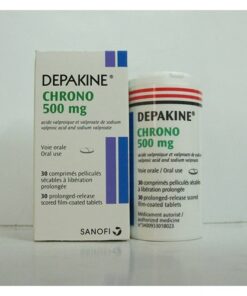 DEPAKINE (CHRONO) 500 MG 30 TAB