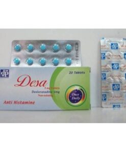 DESA 5 MG 20 TAB