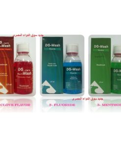 DG Wash Menthol Mouthwash, 125ml