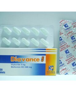 DIAVANCE 5 / 500 MG 30 TAB