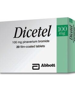DICETEL 100 MG 20 TAB